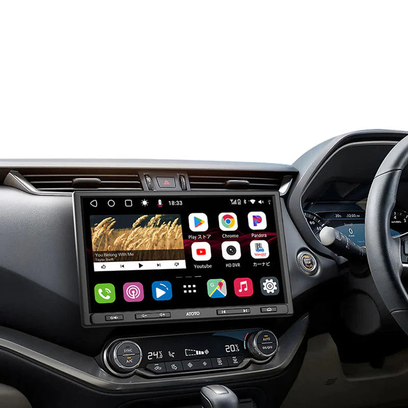 S8G1109UP-A 10.1インチ 6G+128G 1DIN&2DIN フローティングカーナビ